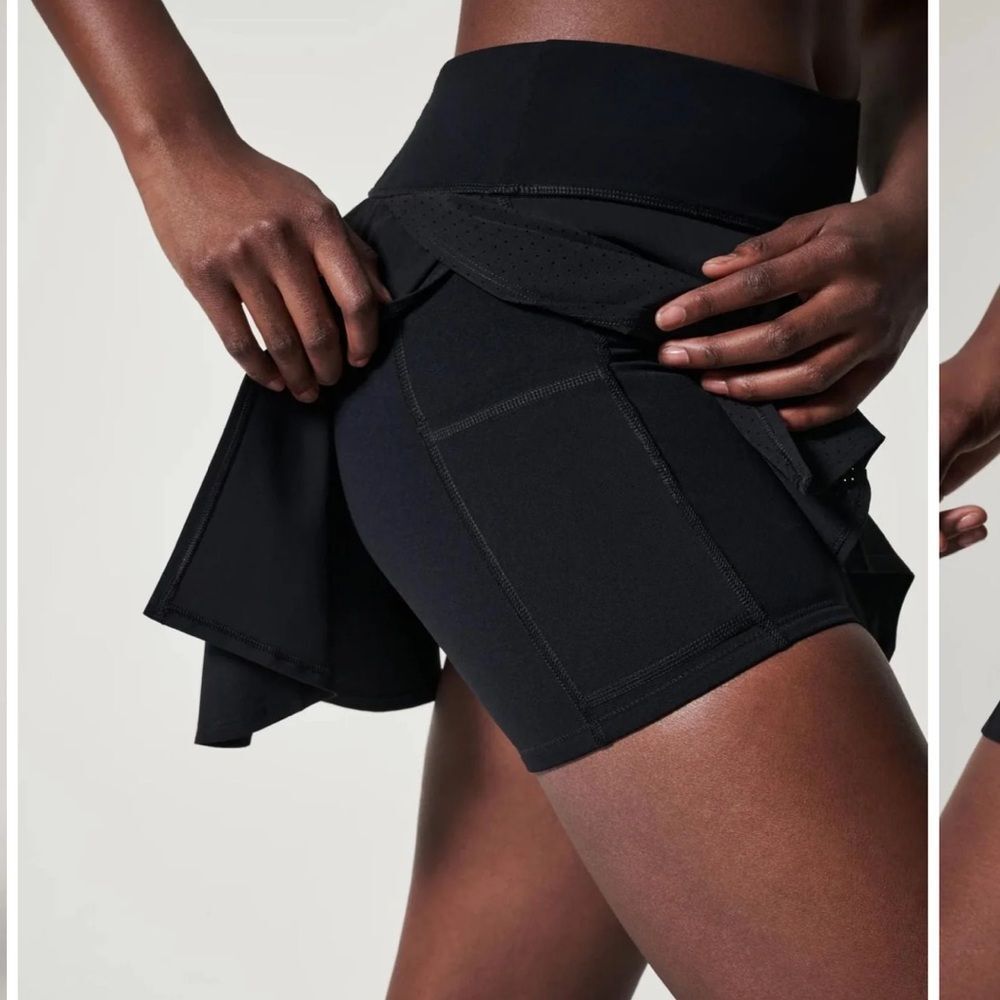 Spanx Get Moving Booty Boost Double Layer Skort N… - image 1
